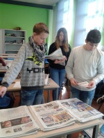 Kranten in de klas 1B (3)