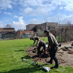 Aanplantingen GO! Basisschool Ter Berken - 13 maart 2025