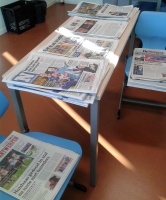 Kranten in de klas 1B (1)