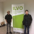 Studiedag vloeibare bemesting - Kasper en Pepijn van 5 DLW in de gebouwen van het ILVO.JPG